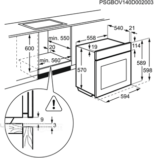 Electrolux ezb 52430 ax духовой шкаф характеристики